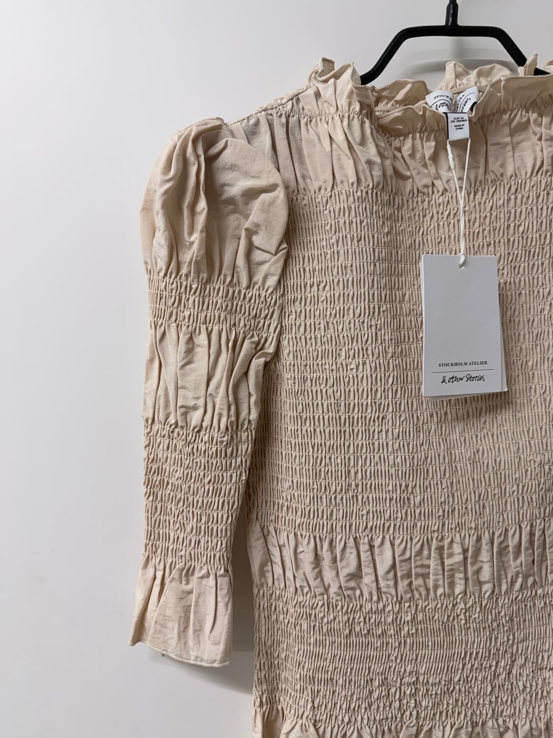 앤아더스토리즈 셔링 블라우스 EUR 34 (새제품) 상품이미지2