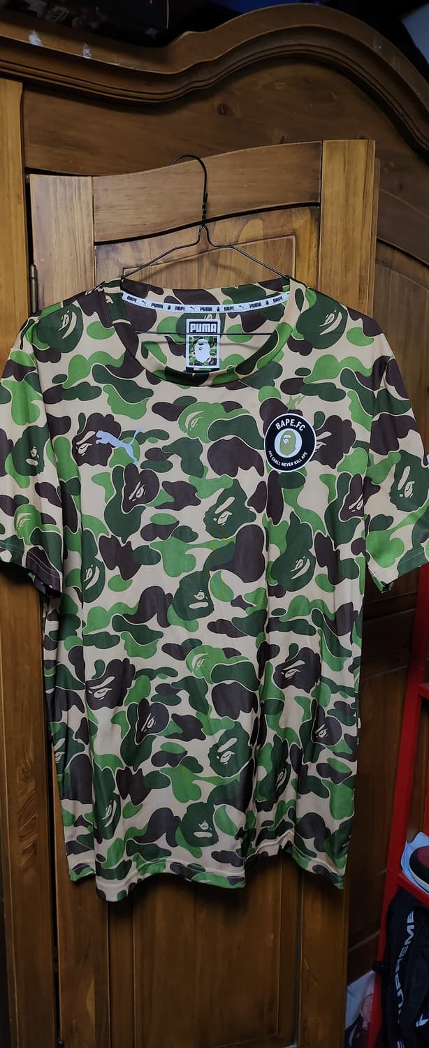 [L] 베이프 BAPE FC 퓨마 티셔츠 상품이미지1
