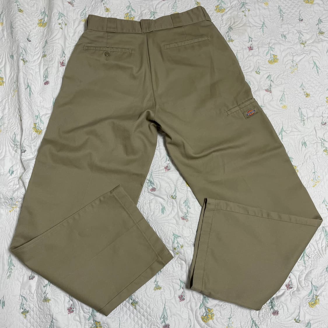 디키즈 더블니 85283 루즈핏 워크팬츠 Khaki 34X32 상품이미지2