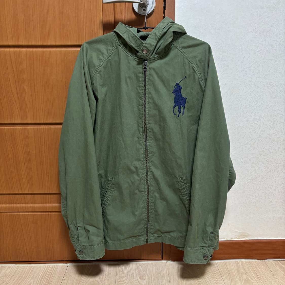 폴로 랄프로렌 빅포니 카키 후드 자켓 상품이미지1