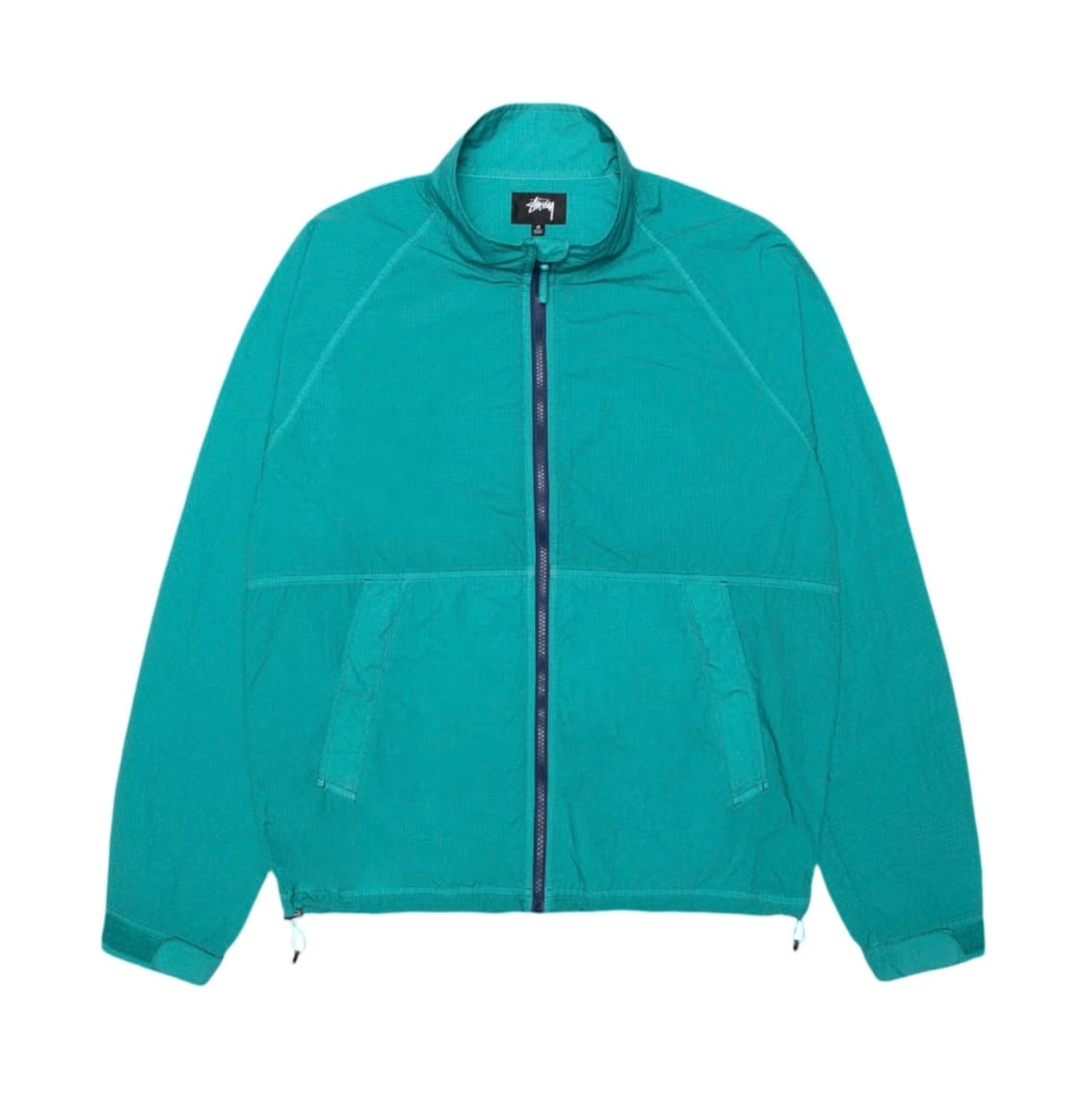 Stussy 스투시 warm up jacket 웜업 자켓 틸 새상품 상품이미지4