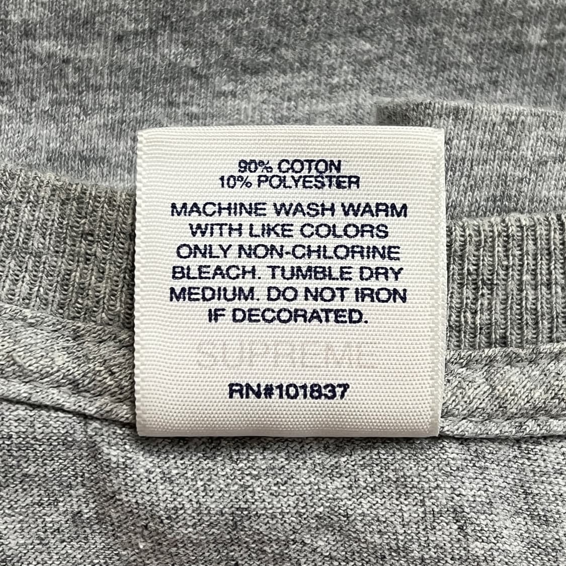 슈프림 22SS 랄프 스테드먼 박스로고 티셔츠 헤더 그레이 상품이미지5