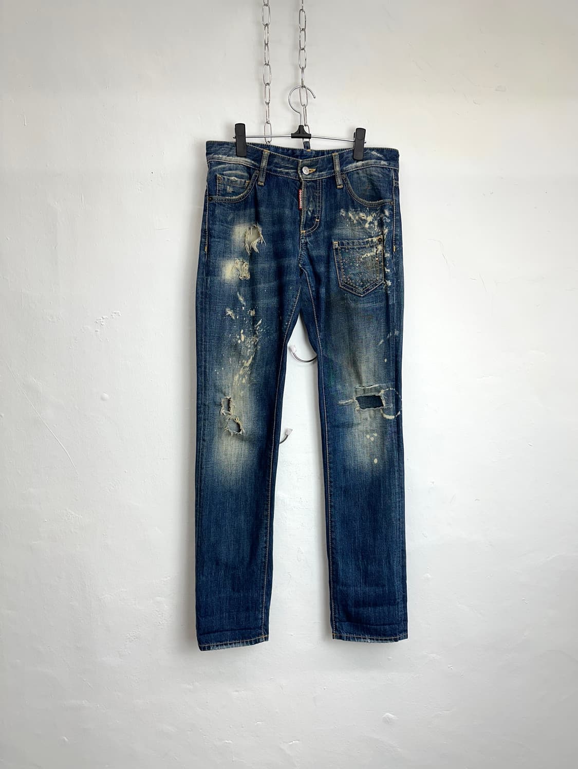 Dsquared2 15ss Distressed Slim Jeans 상품이미지5
