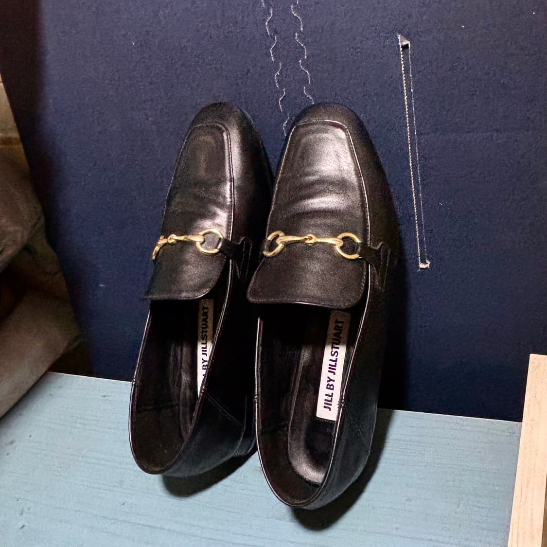 질바이질스튜어트 블랙 레더 로퍼 250사이즈 상품이미지3