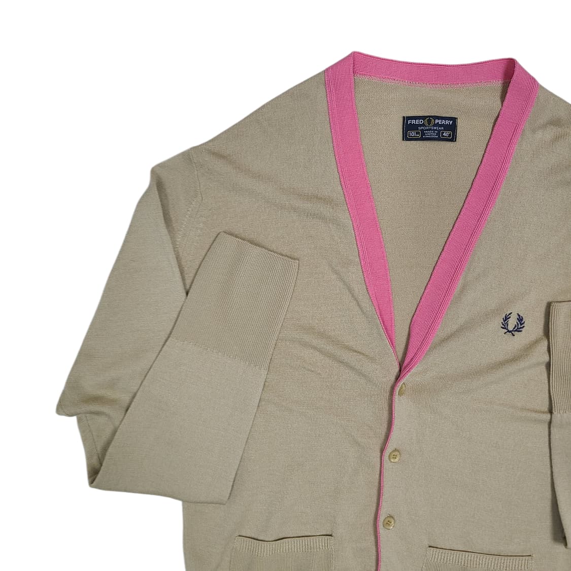 Fred Perry 램스울 가디건 상품이미지5