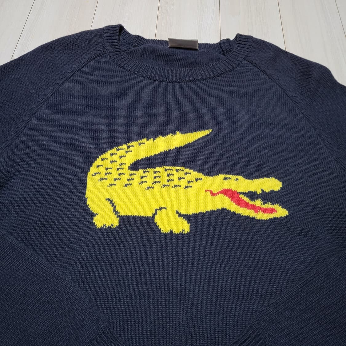 (4) 라코스테 빅로고 니트 lacoste 상품이미지4