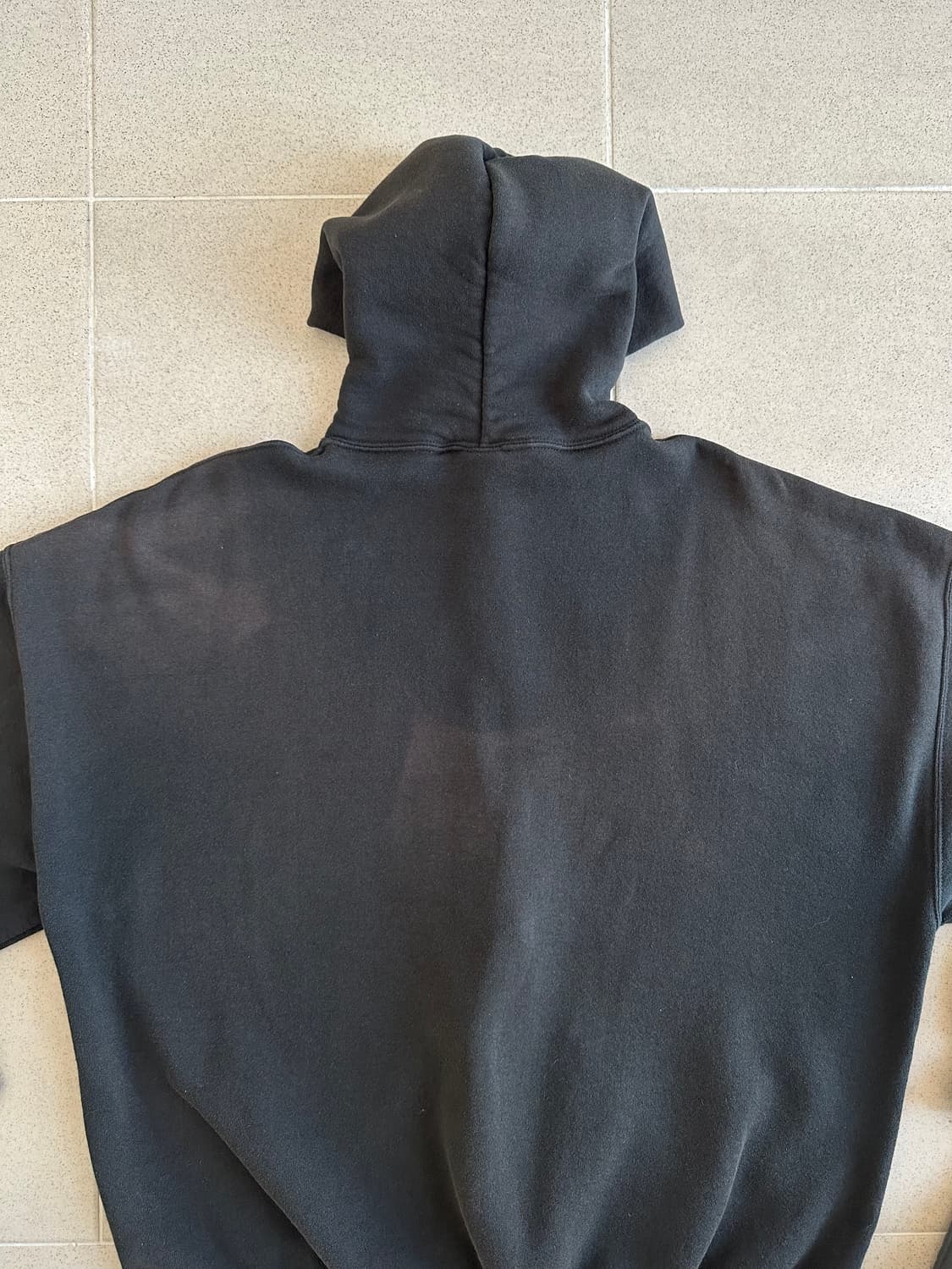 90s 빈티지 러셀 후드집업 블랙 XXL 상품이미지5