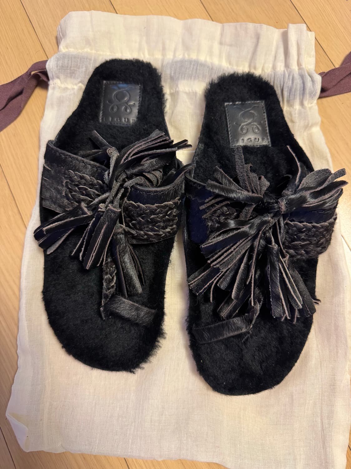 Figue 퍼 슬리퍼 eu36 상품이미지1