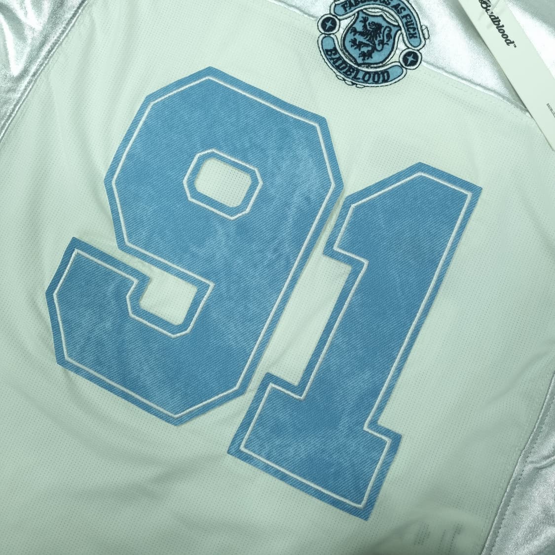 새상품 BADBLOOD 풋볼클럽 숏슬리브 슬림핏 져지 상품이미지4