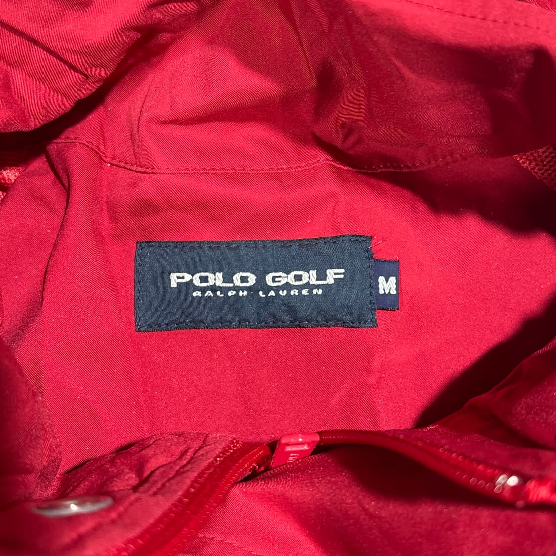 폴로 랄츠로렌 레드 바람막이 자켓 상품이미지7