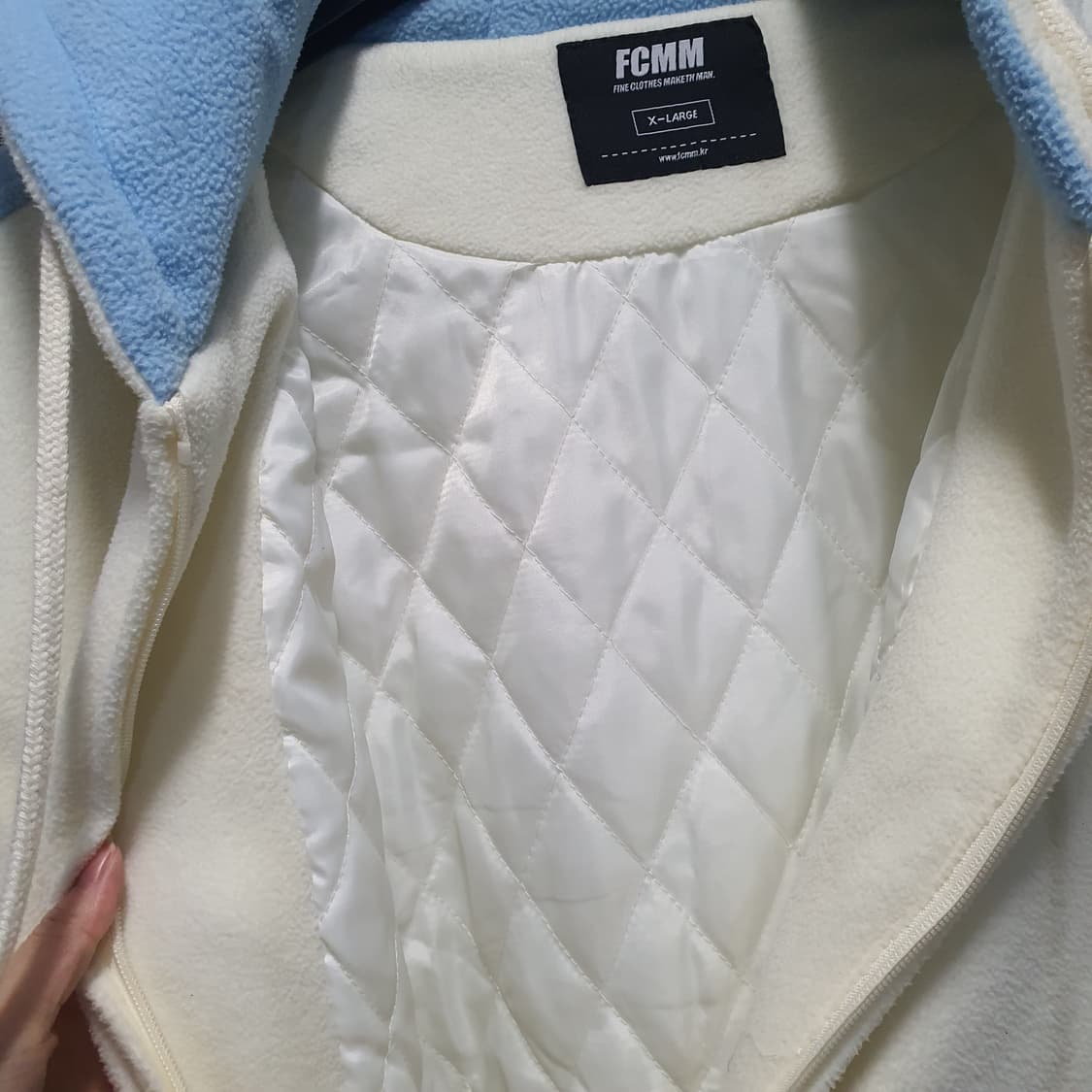 FCMM 사이드라인 후리스 후드집업  상품이미지5