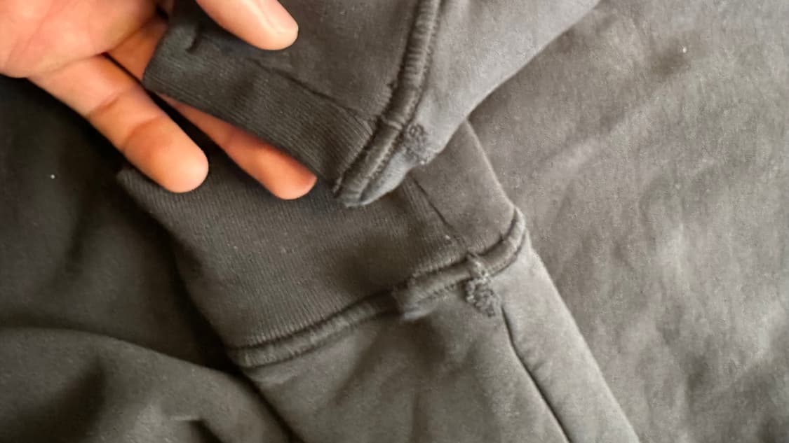 스톤아일랜드 블랙 후드티 L 정품 상품이미지5