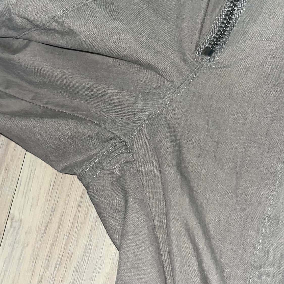 나체 NACHE EXPOSURE ZIP DETAIL PANTS(GRAY) 상품이미지4