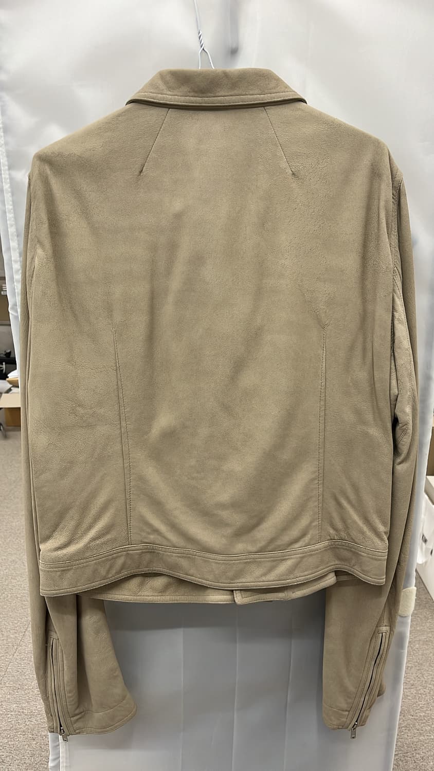 릭오웬스 디스트레스 레더 스쿠지 자켓 상품이미지3