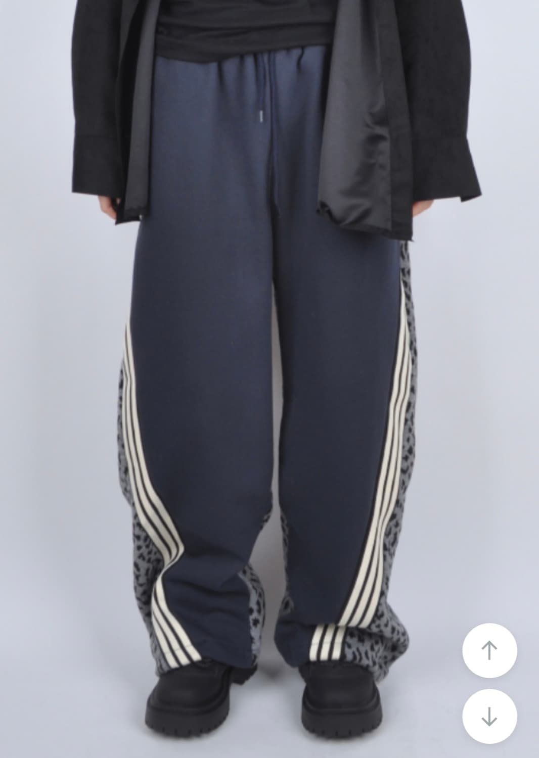 레오파드 기모팬츠 상품이미지1