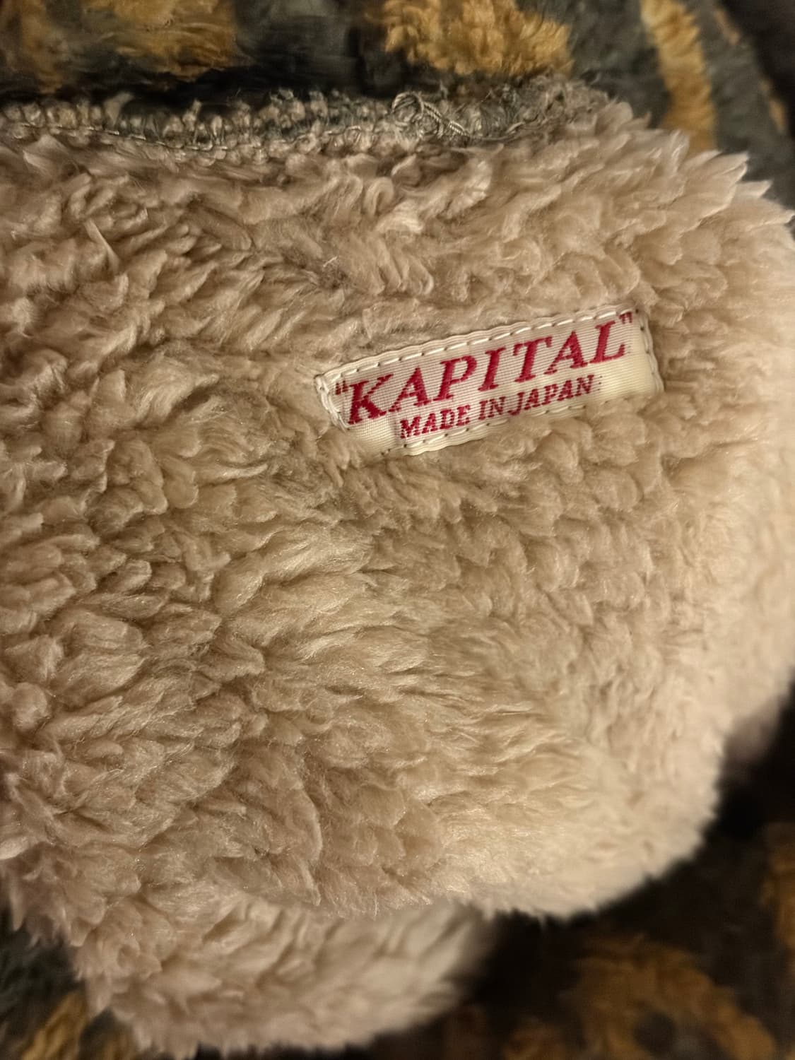 캐피탈 요세미티아라베스크 빅하이넥 플리스 스웻 상품이미지6