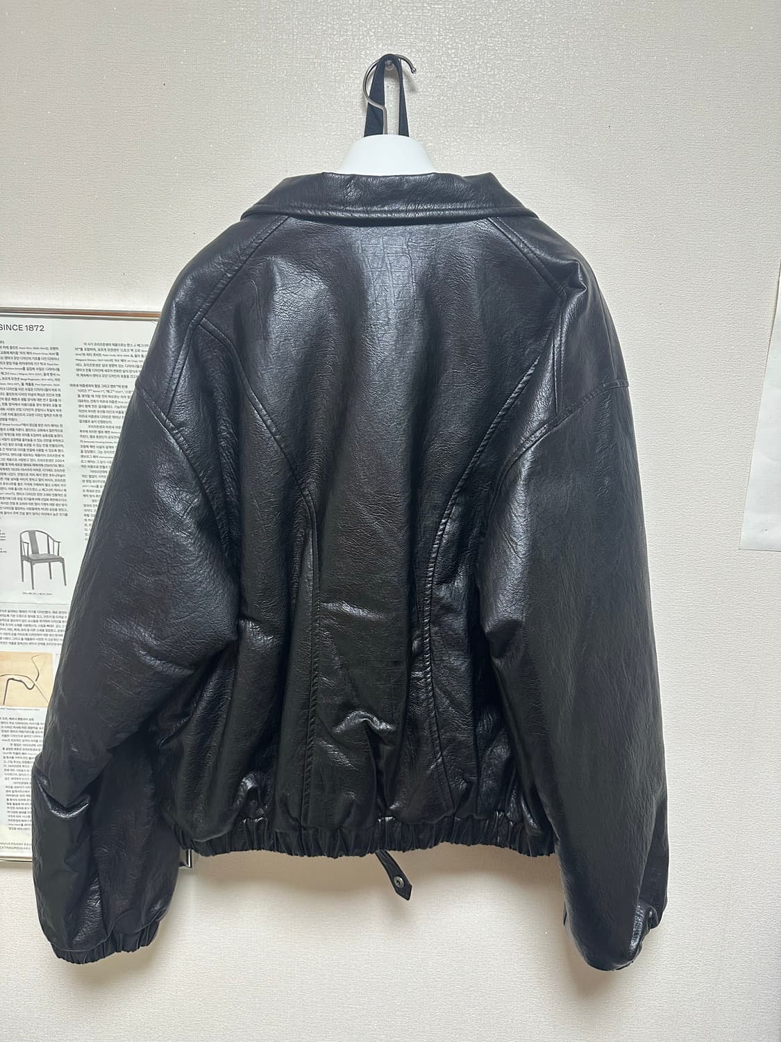 보헤미안서울 하이넥 모토자켓 오버핏 상품이미지5