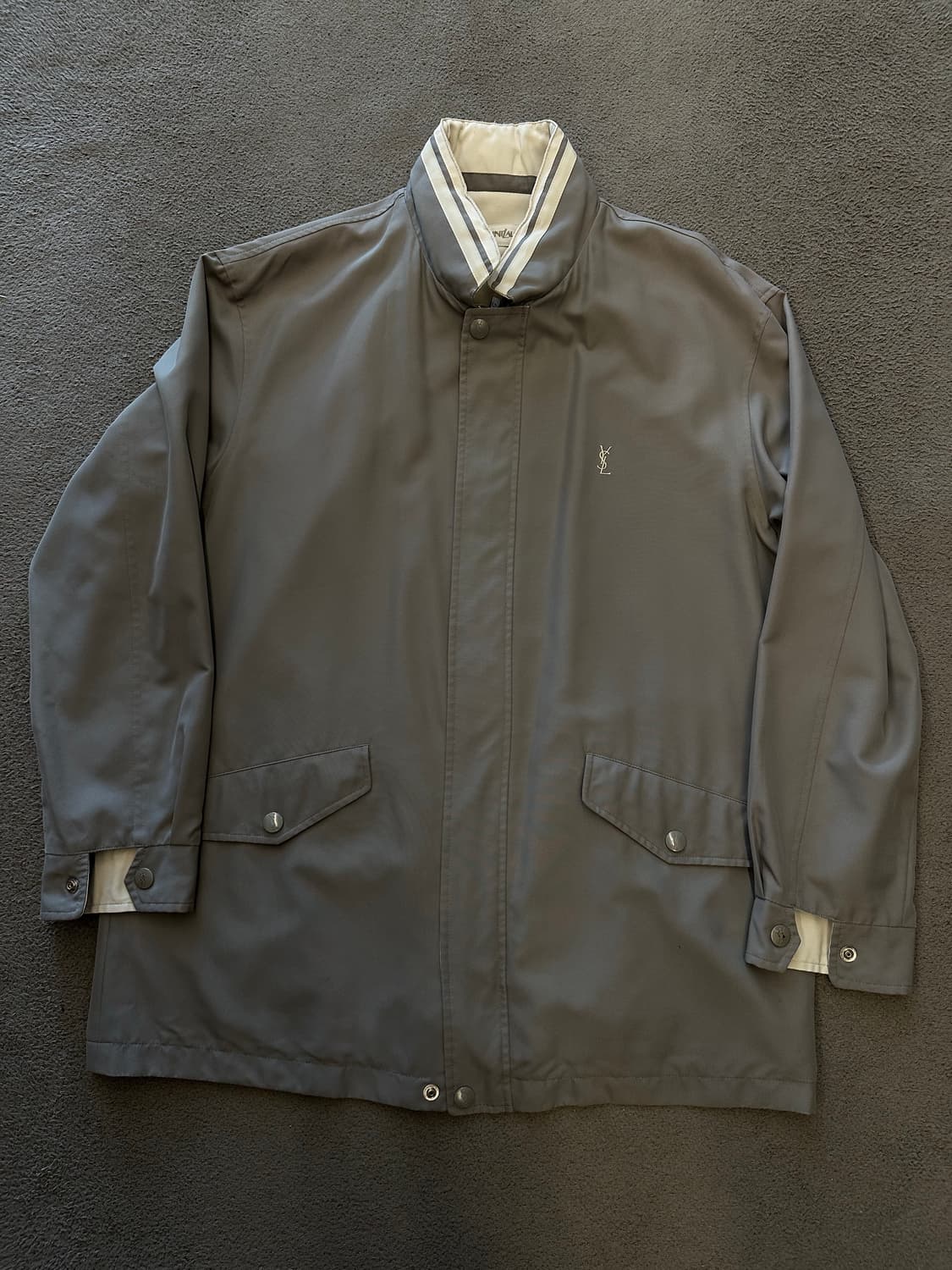 입생로랑 빈티지 양면 바람막이 처분  상품이미지1