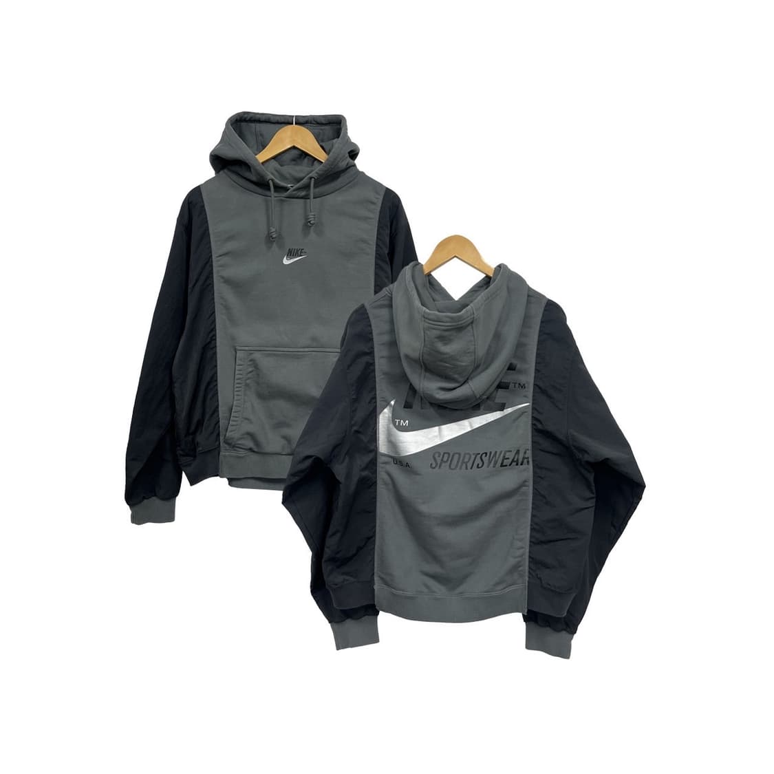 나이키 스포츠웨어 아이언그레이 빅스우시 오버핏 풀오버 후드티 상품이미지1