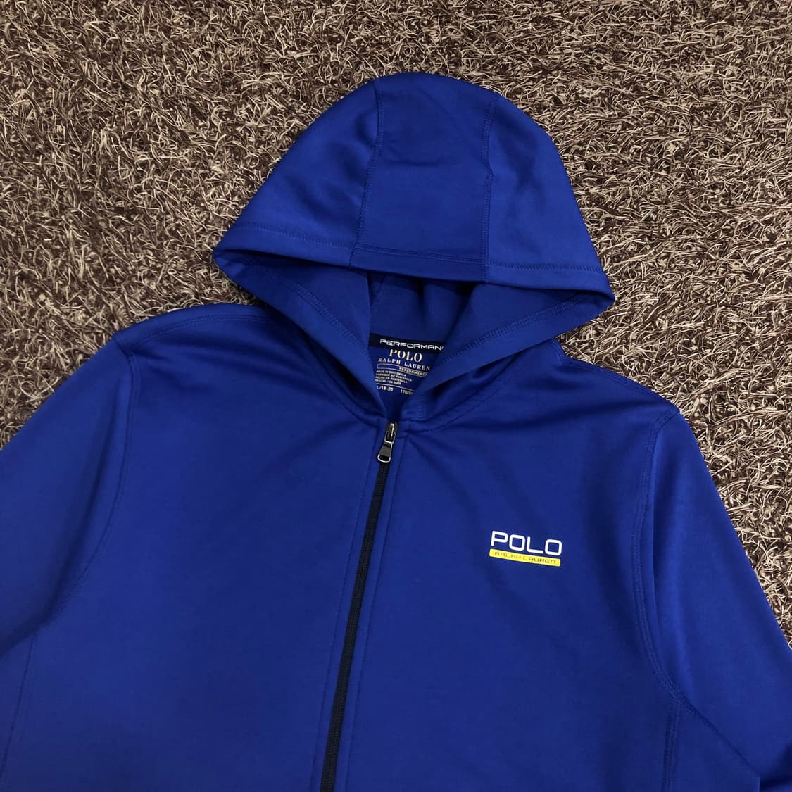 폴로 보이즈 후드집업 상품이미지2