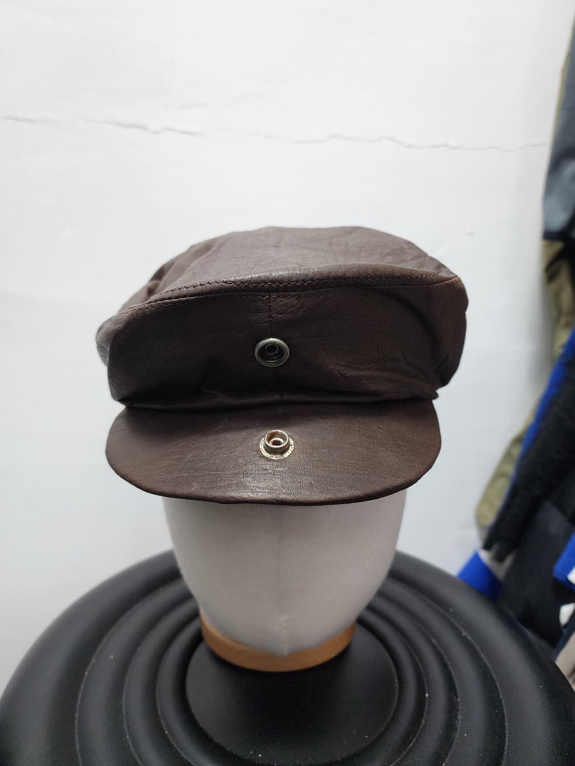 가죽 리얼레더 아메카지 헌팅캡  상품이미지4