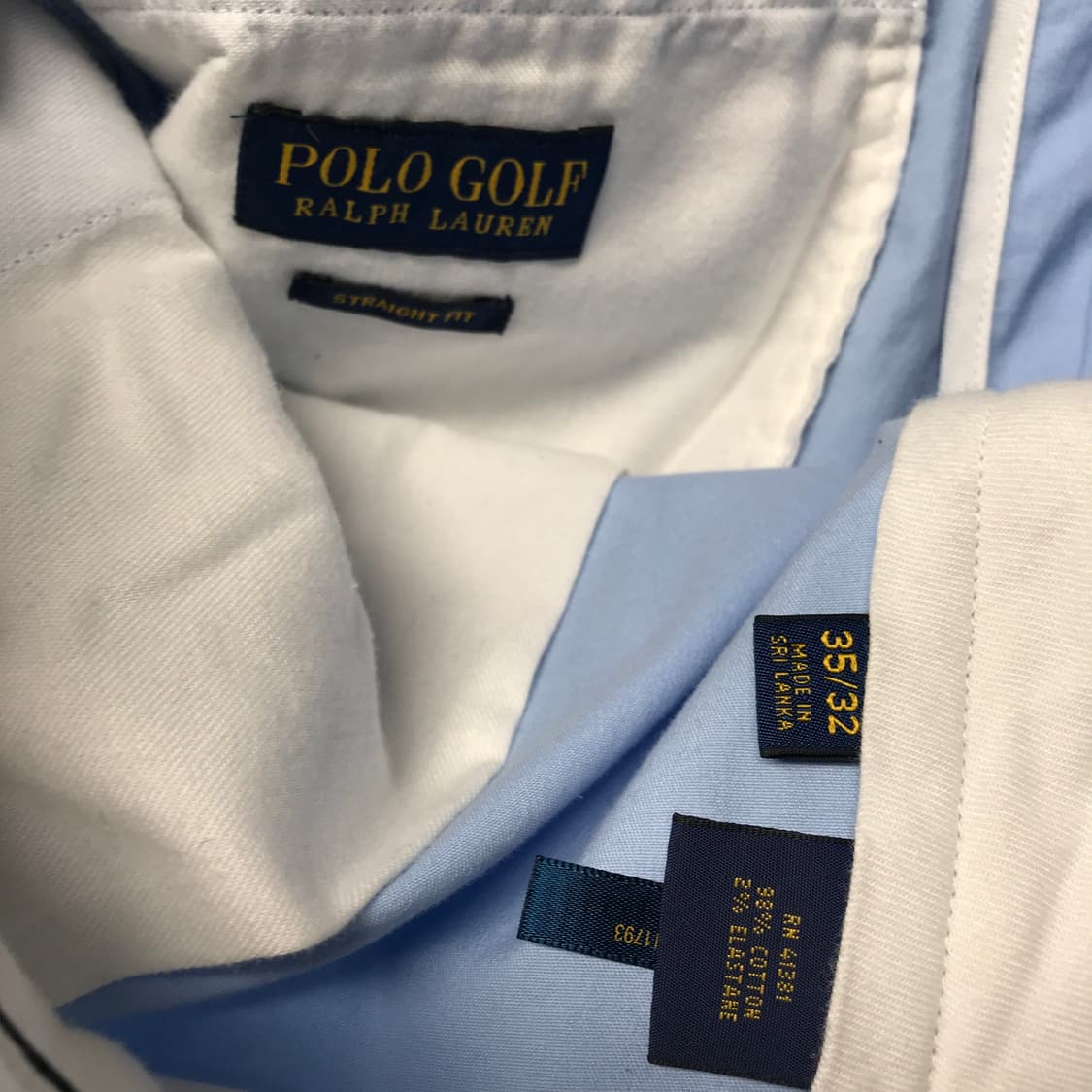 폴로 랄프로렌 스카이블루 치노 팬츠 새상품 35/32 상품이미지7