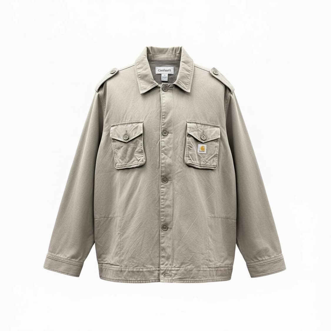 칼하트 밀리터리 라이트 워크자켓 어깨견장 플랩포켓 디테일 상품이미지1