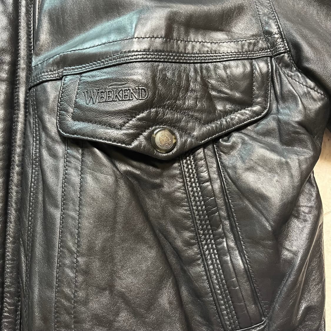 위켄드 양가죽 자켓 무스탕 (퍼 탈부착 가능) 상품이미지5