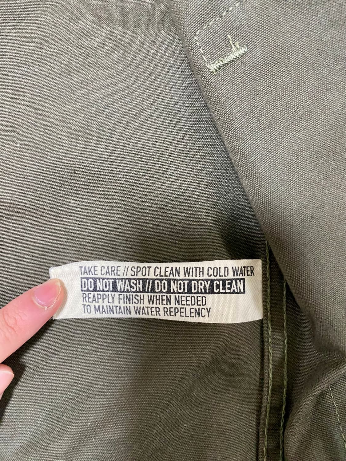 로그 테리토리 왁스 자켓 상품이미지5