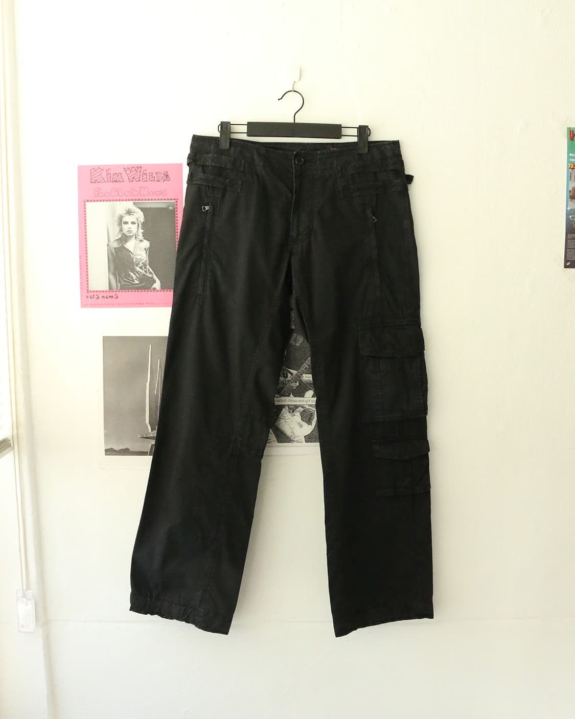 닐 바렛 블랙 어드저스트 벨트 팬츠 상품이미지3