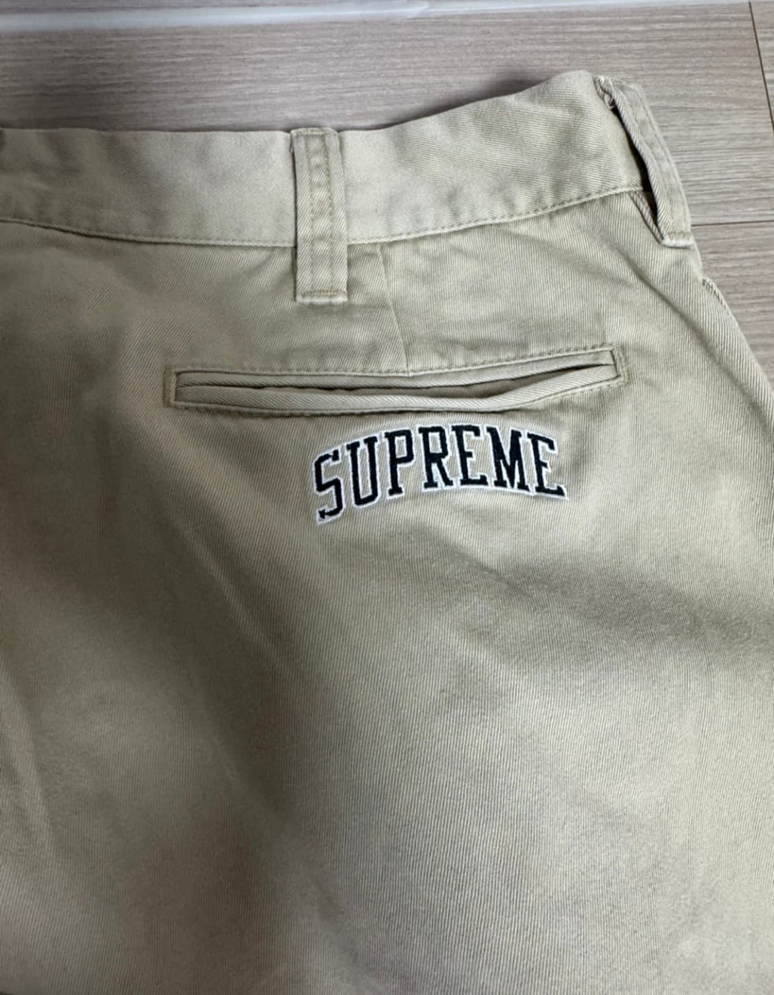 슈프림 치노 팬츠 탄 FW24 상품이미지4