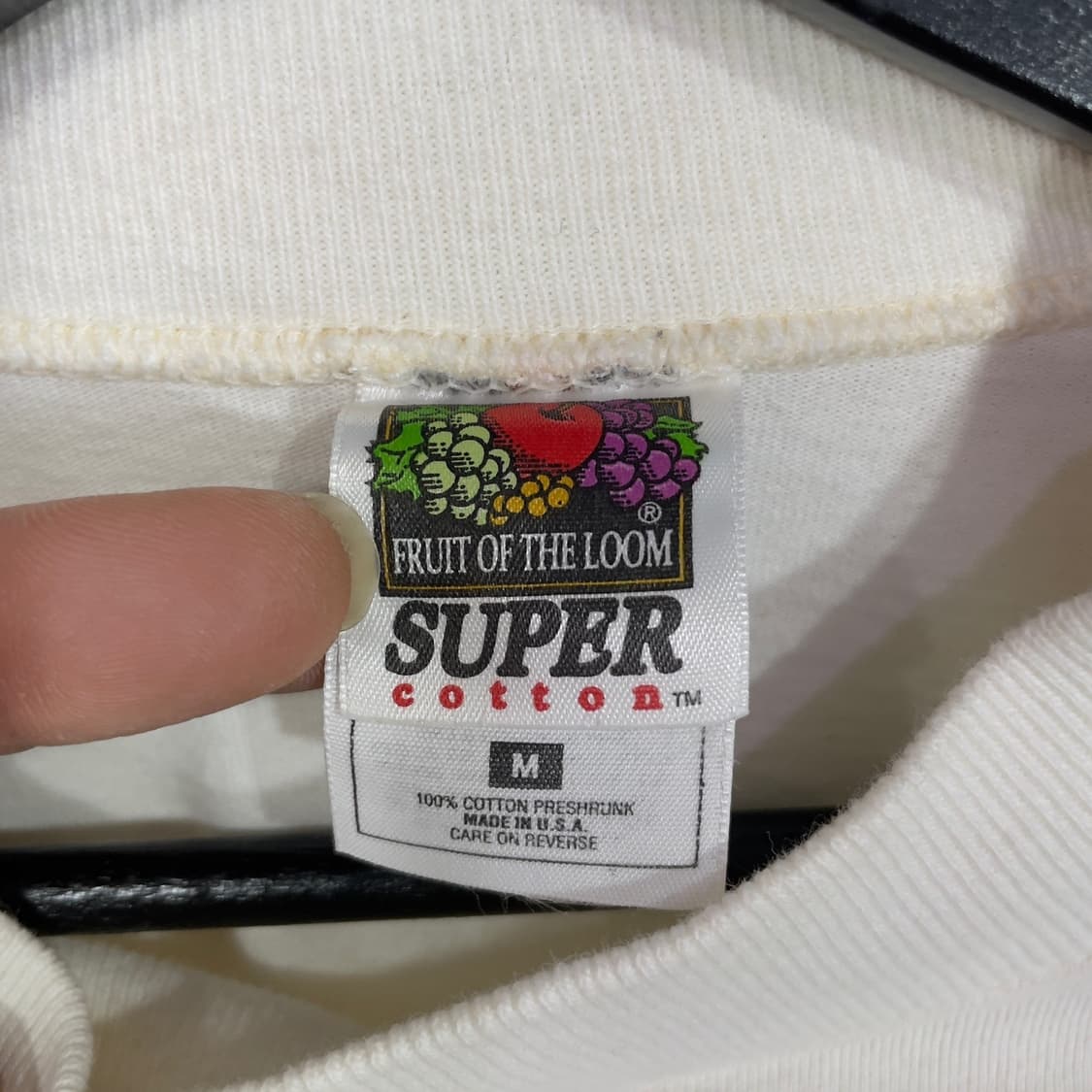 프룻오브더룸 프린팅 하이넥 맨투맨 상품이미지5