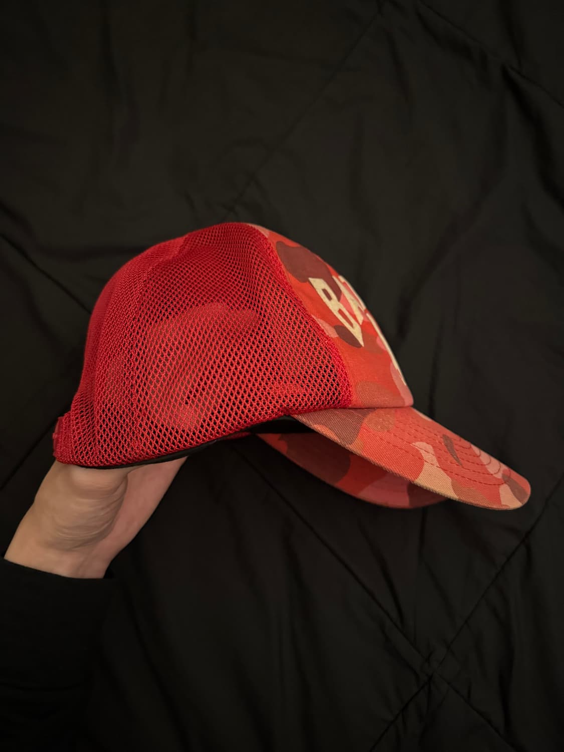 베이프 og 퍼스트 카모 트러커 매쉬캡 상품이미지4