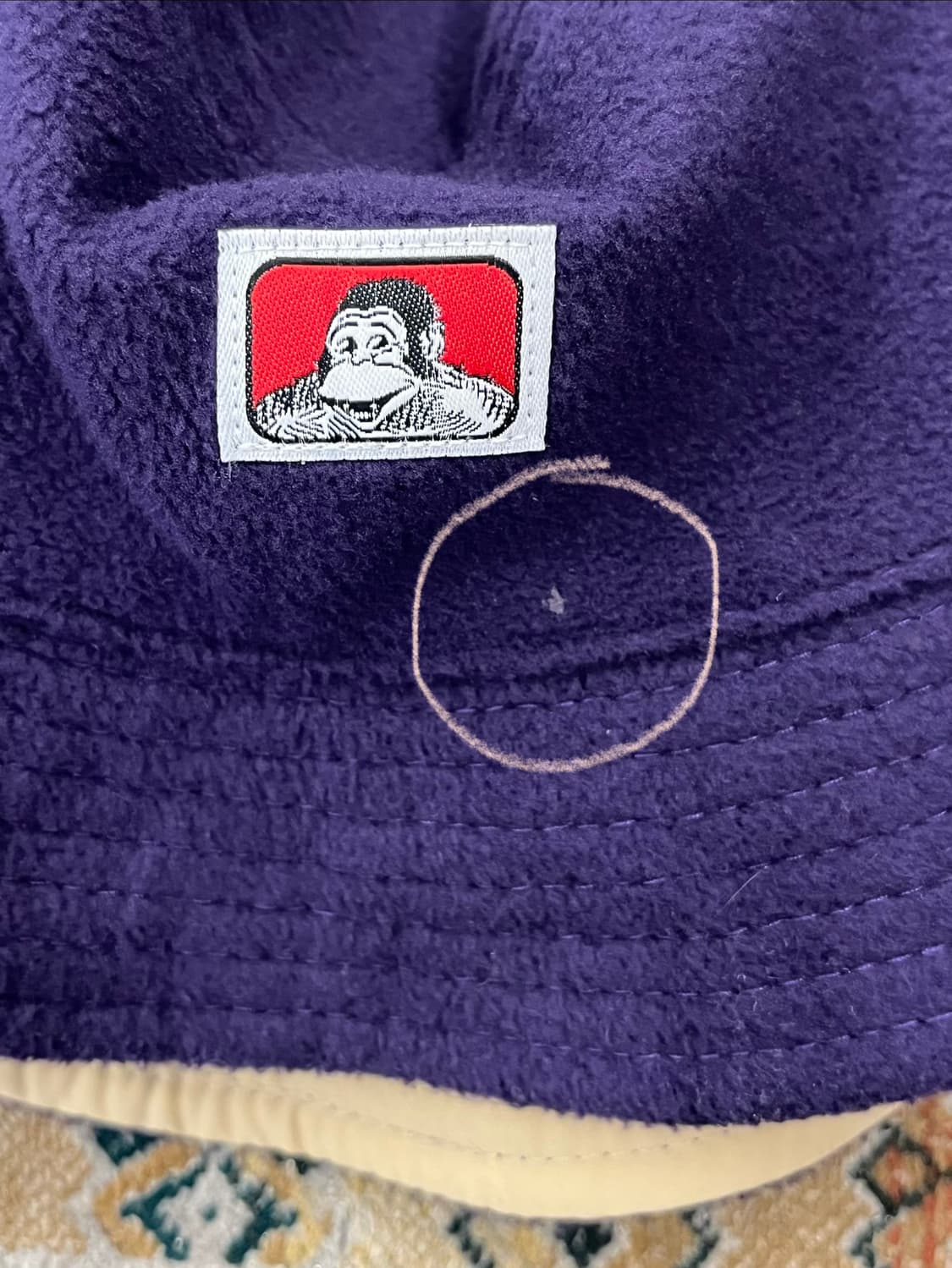 벤데이비스 리버시블 버킷햇 베이지 퍼플 #csz4028 상품이미지4