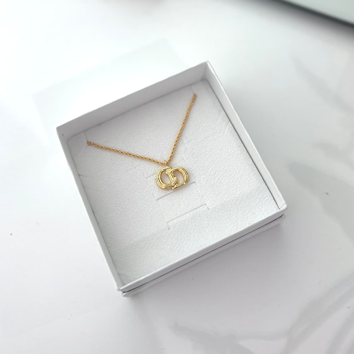 크리스찬 디올 CD 로고 목걸이 결버전 상품이미지4