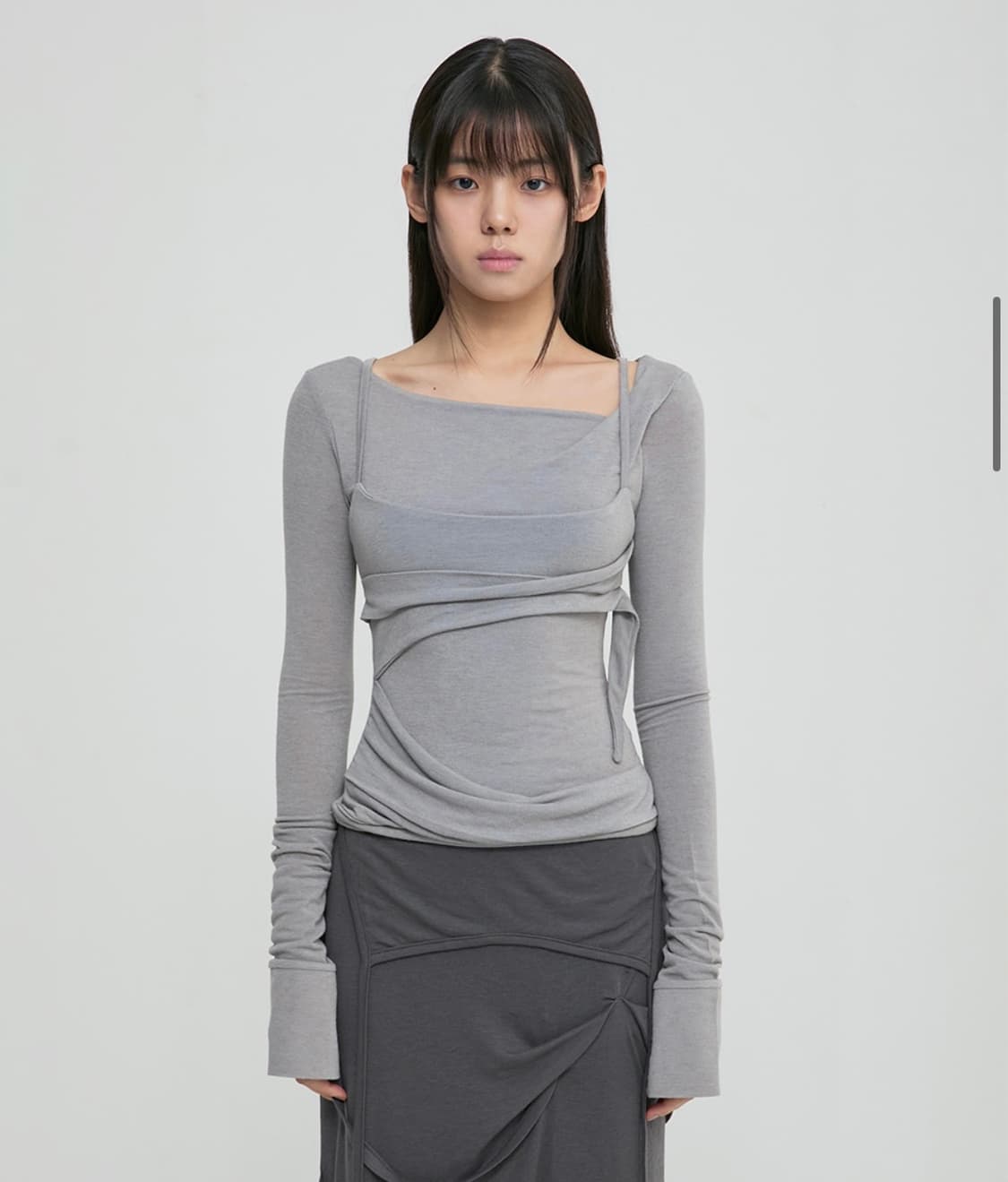 플레어업 Layered Bustier Long Sleeve 상품이미지1