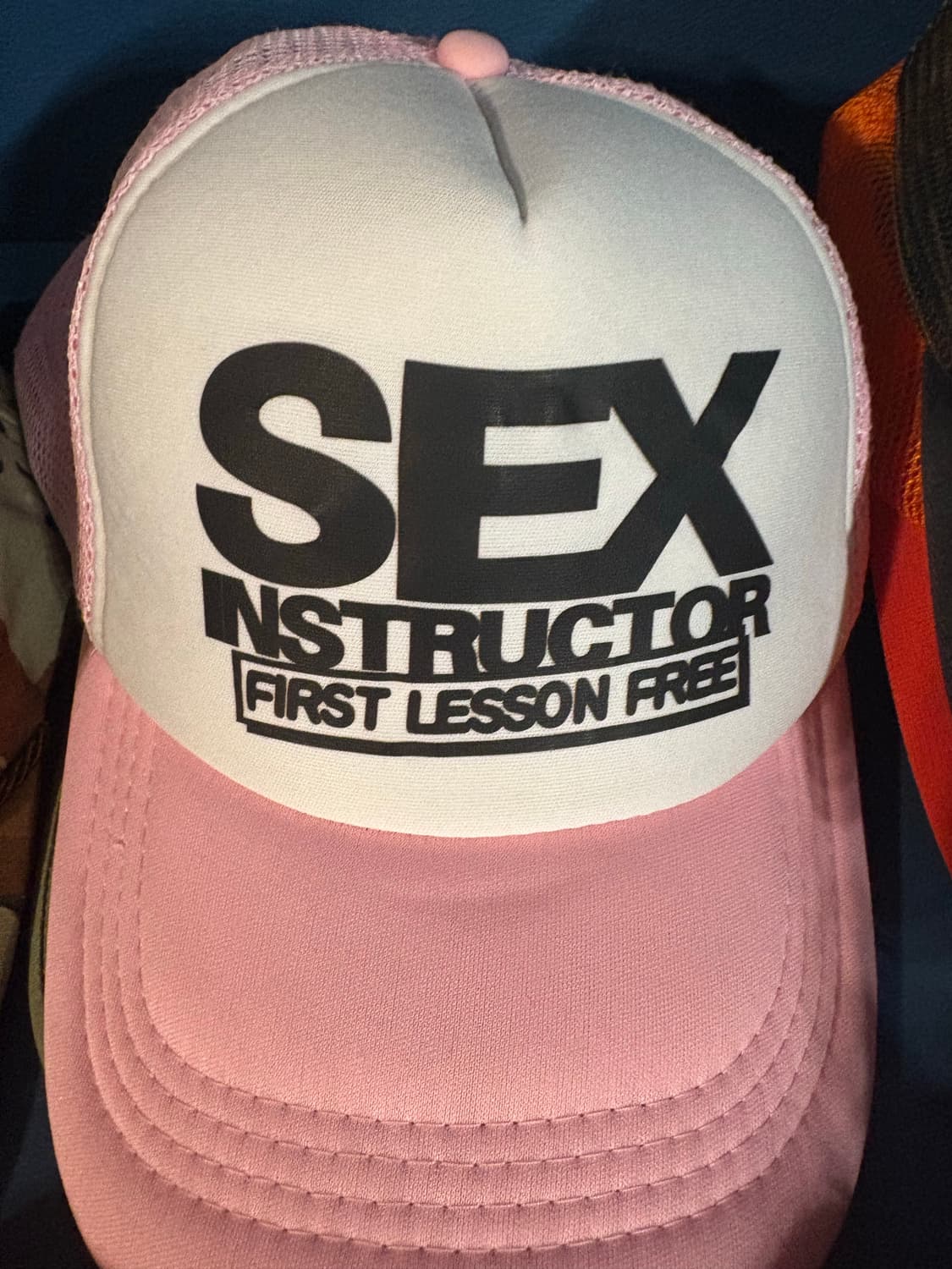 빈티지 SEX 모자 상품이미지1