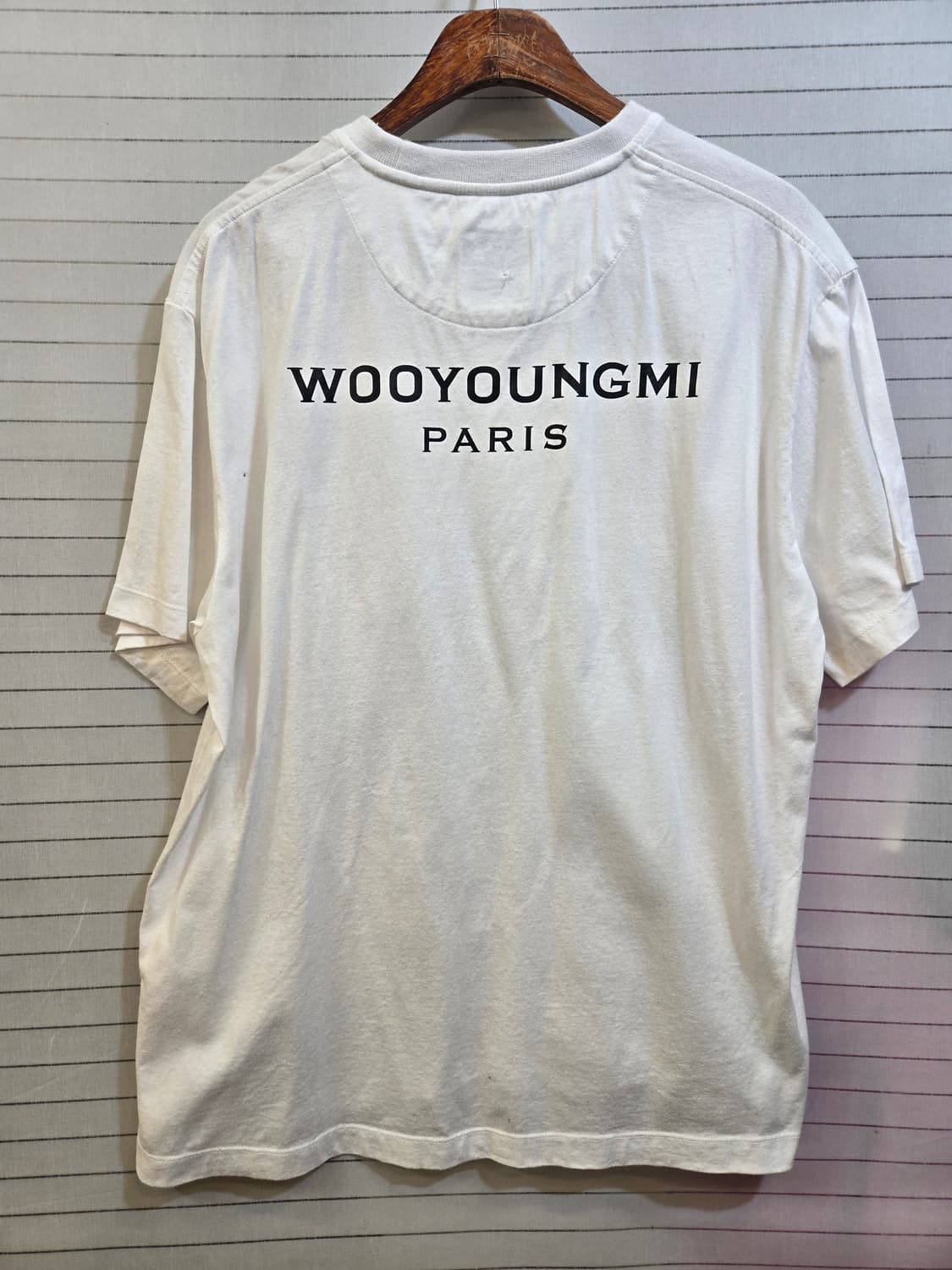 우영미 (정품)반팔 화이트셔츠 상품이미지10