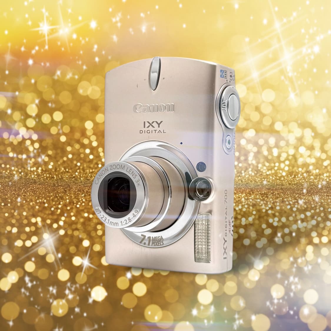 [플래시색감&뽀용!] 캐논 IXY DIGITAL 700 골드 디지털카메라 상품이미지1