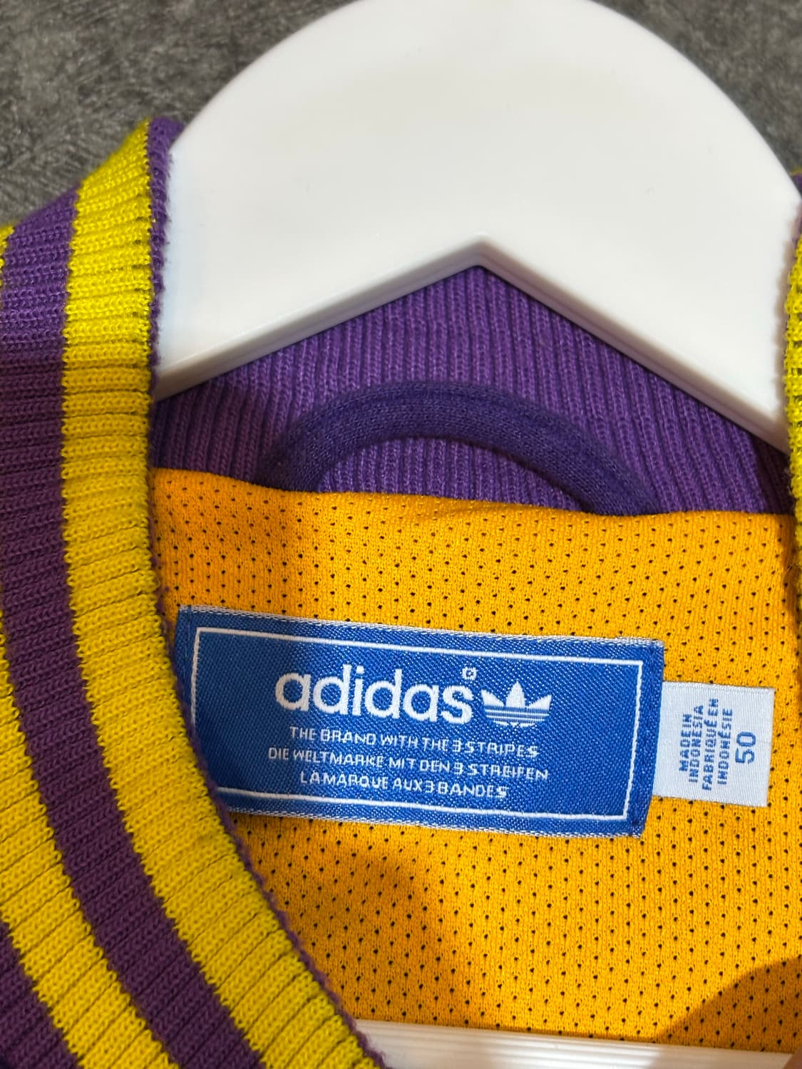 아디다스 LA레이커스 바시티 자켓 점퍼 100 상품이미지7