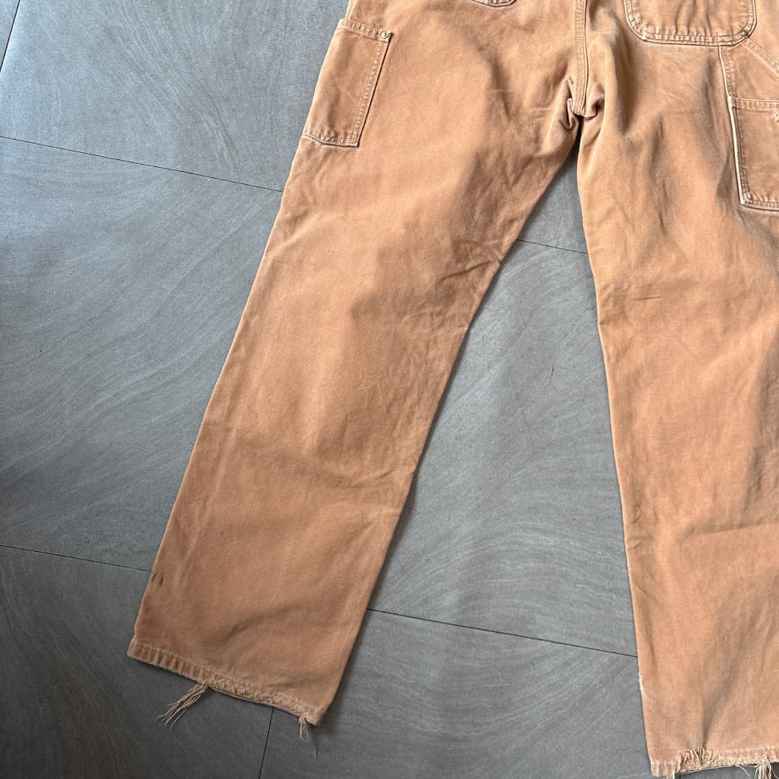 칼하트 정품 브라운 더블니 팬츠 바지 카펜터 상품이미지9
