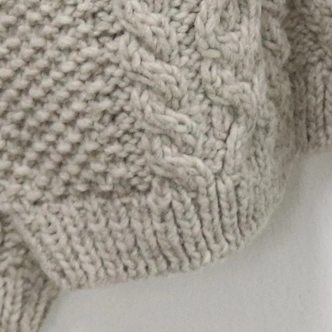 KAGURE RERUVIAN KINT 울 꽈배기 니트 61949 상품이미지4