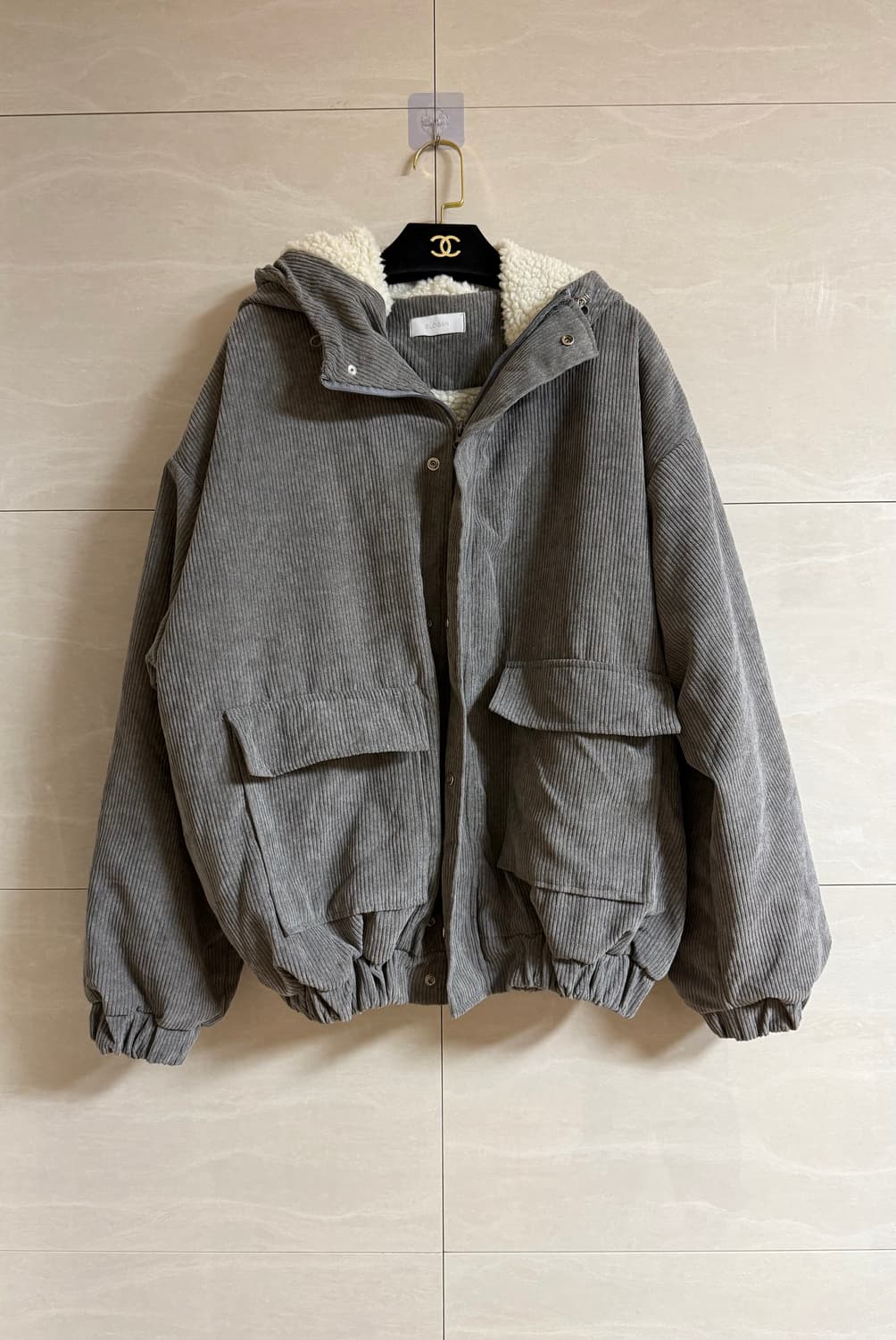 헌트 양털 코듀로이 패딩 남성 상품이미지4