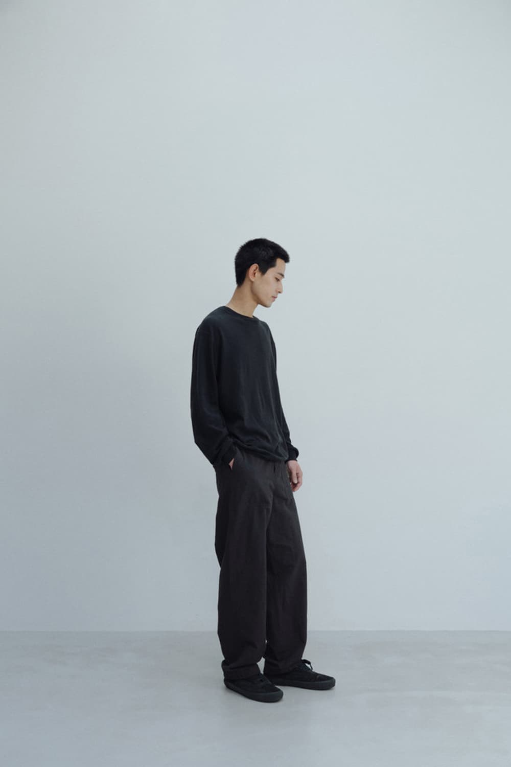 새상품3사이즈) 스틸네스 파인애플 피버 베이커 팬츠 블랙 상품이미지1