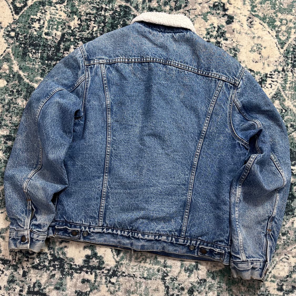 80s Usa Levis 리바이스 미제 데님 트러커 자켓(42) 상품이미지4
