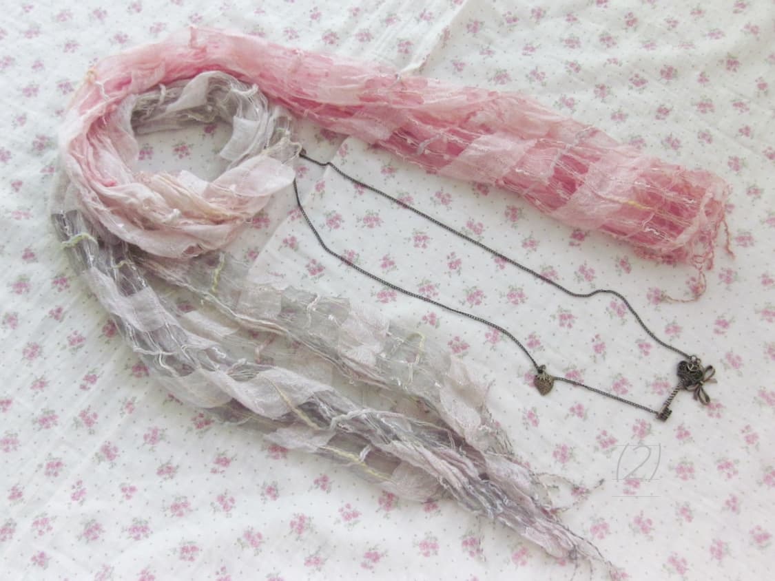 엑팜 빈티지 여름 스카프 상품이미지4