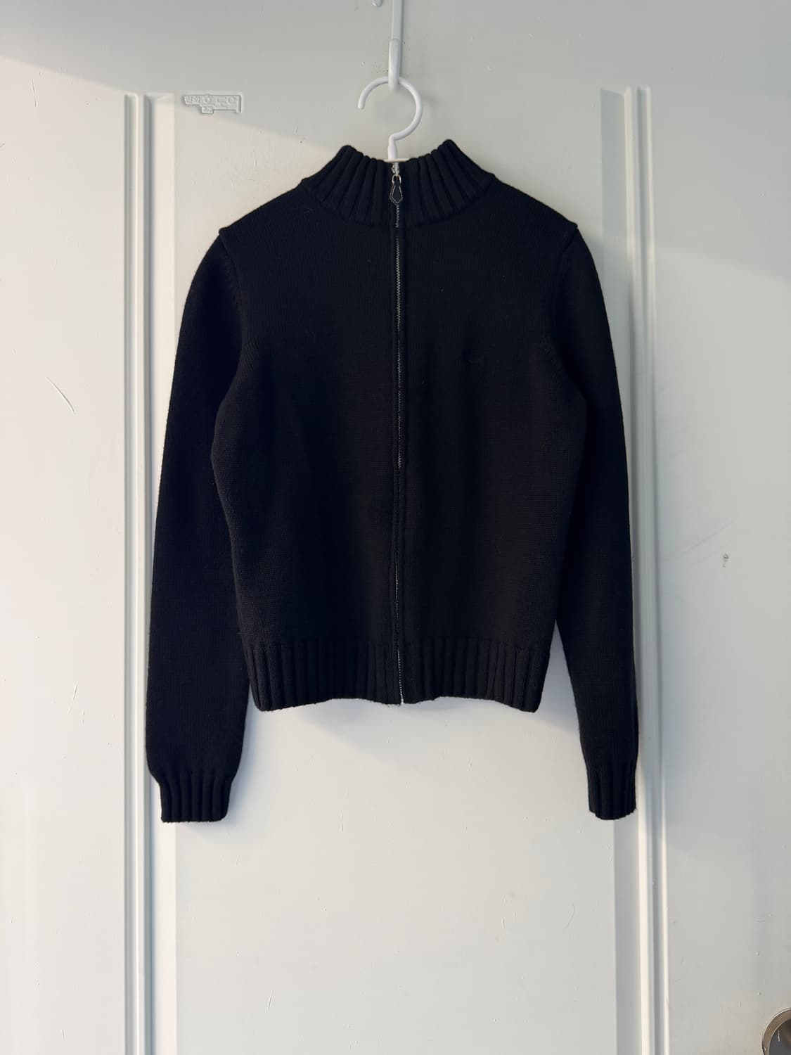 일본빈티지 버버리 블랙 니트가디건 상품이미지7