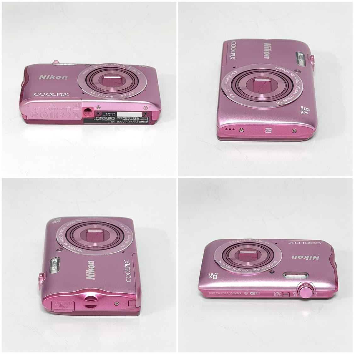 니콘 쿨픽스 A300 (S3700) 핑크 빈티지디카 상품이미지4