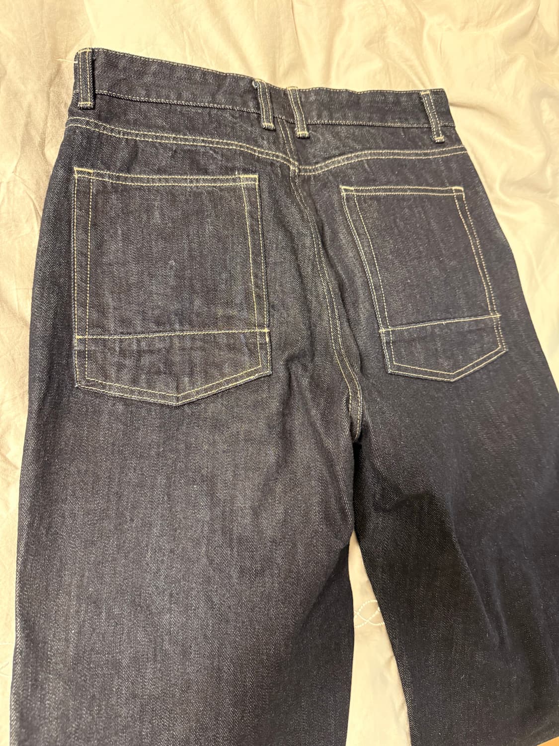 러프사이드 드레이프 데님 팬츠 상품이미지3