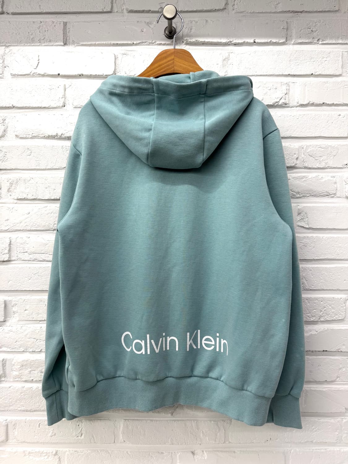 캘빈클라인 하늘색 후드집업 상품이미지5
